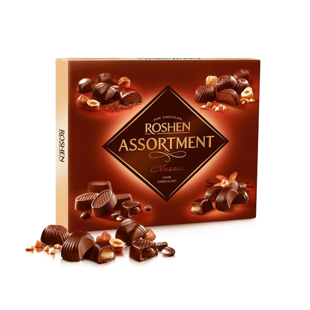 Набор шоколадных конфет Roshen Assortment Classic 154 г