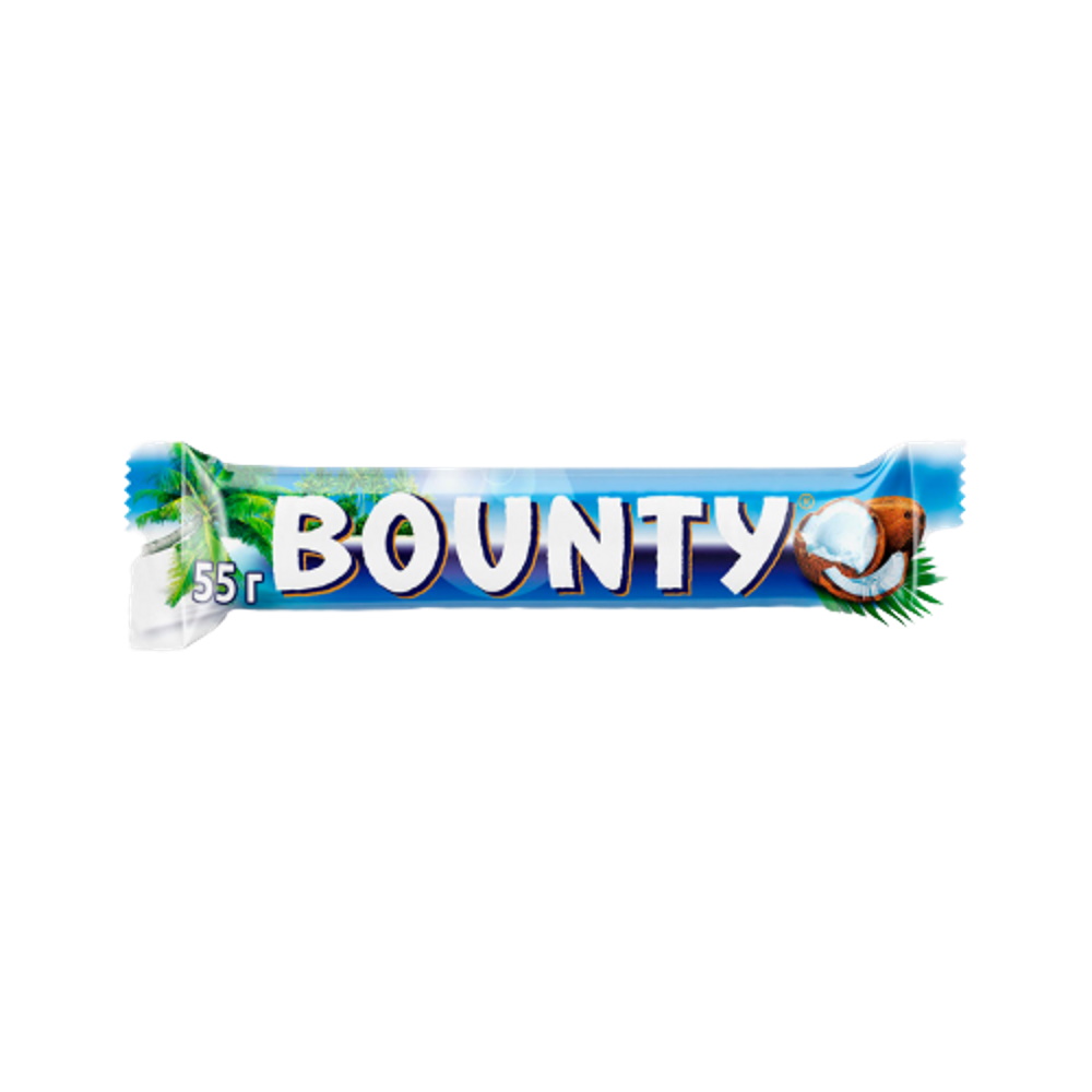 Шоколадный батончик Bounty 55 г