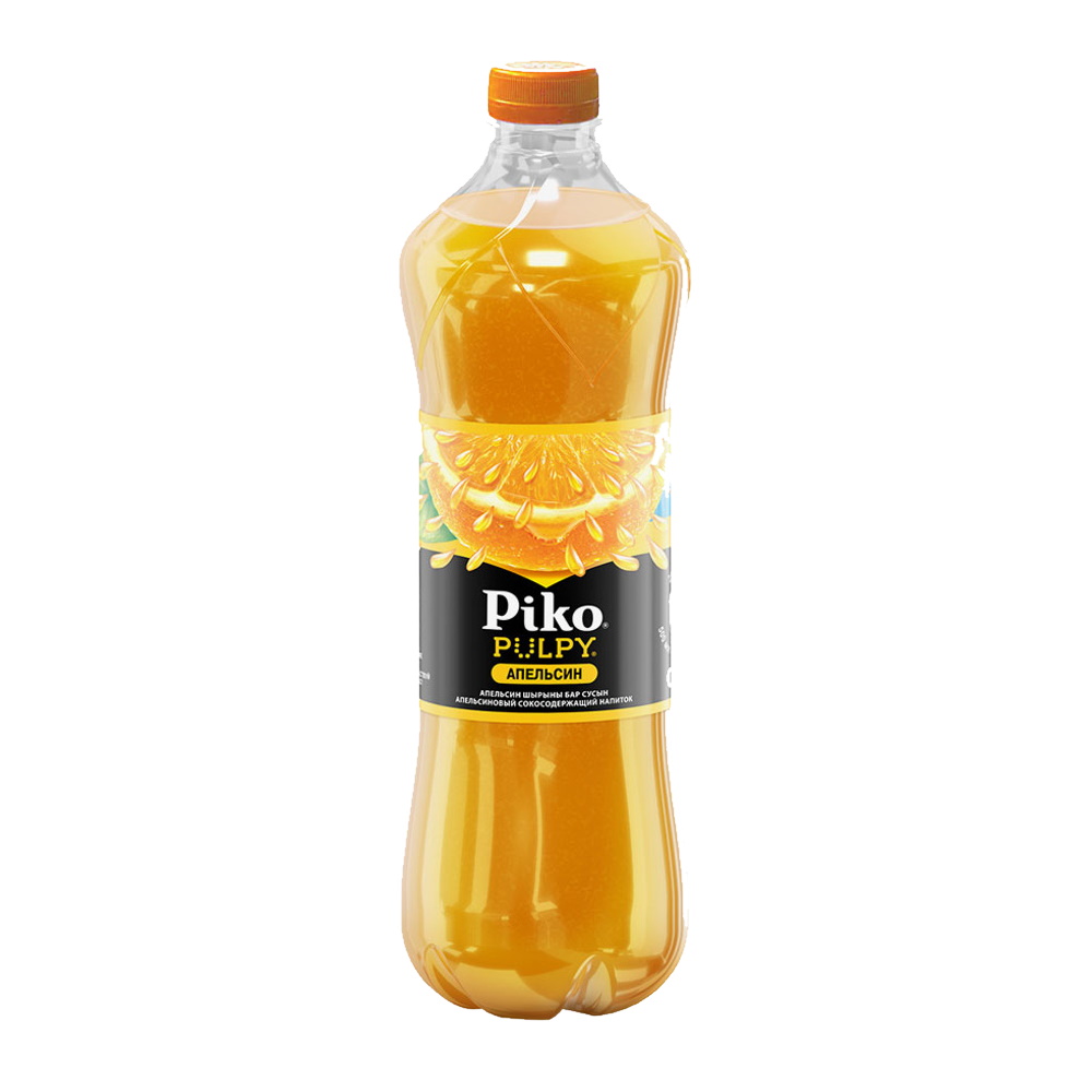 Сок Piko Puply апельсин с мякотью 1 л
