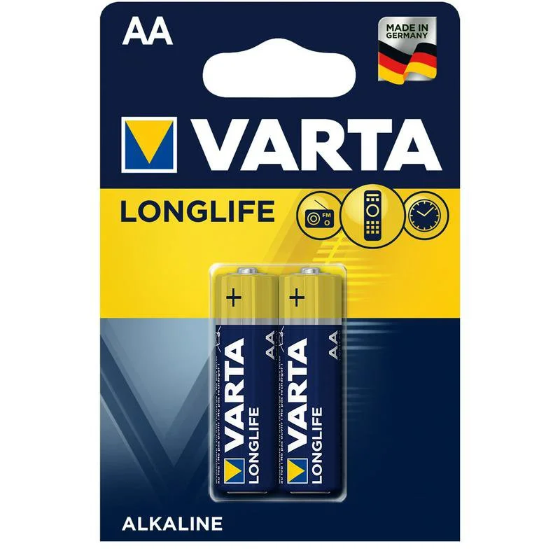 Батарейка Varta Longlife AA Alkaline 2 шт