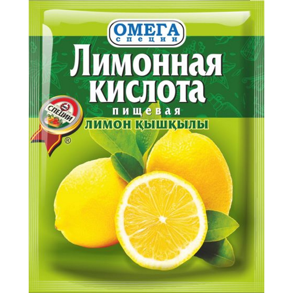 Лимонная кислота Омега Специи 15 г