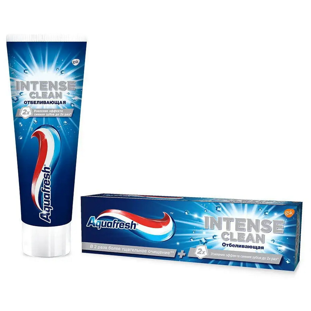 Зубная паста Aquafresh интенсивное очищение и отбеливание 75 мл