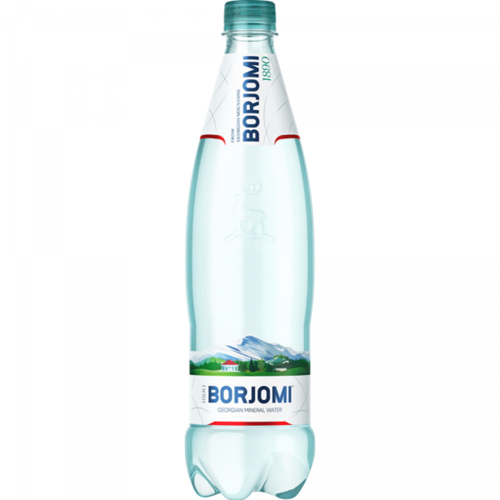 Минеральная вода газированная Borjomi 0,75 л