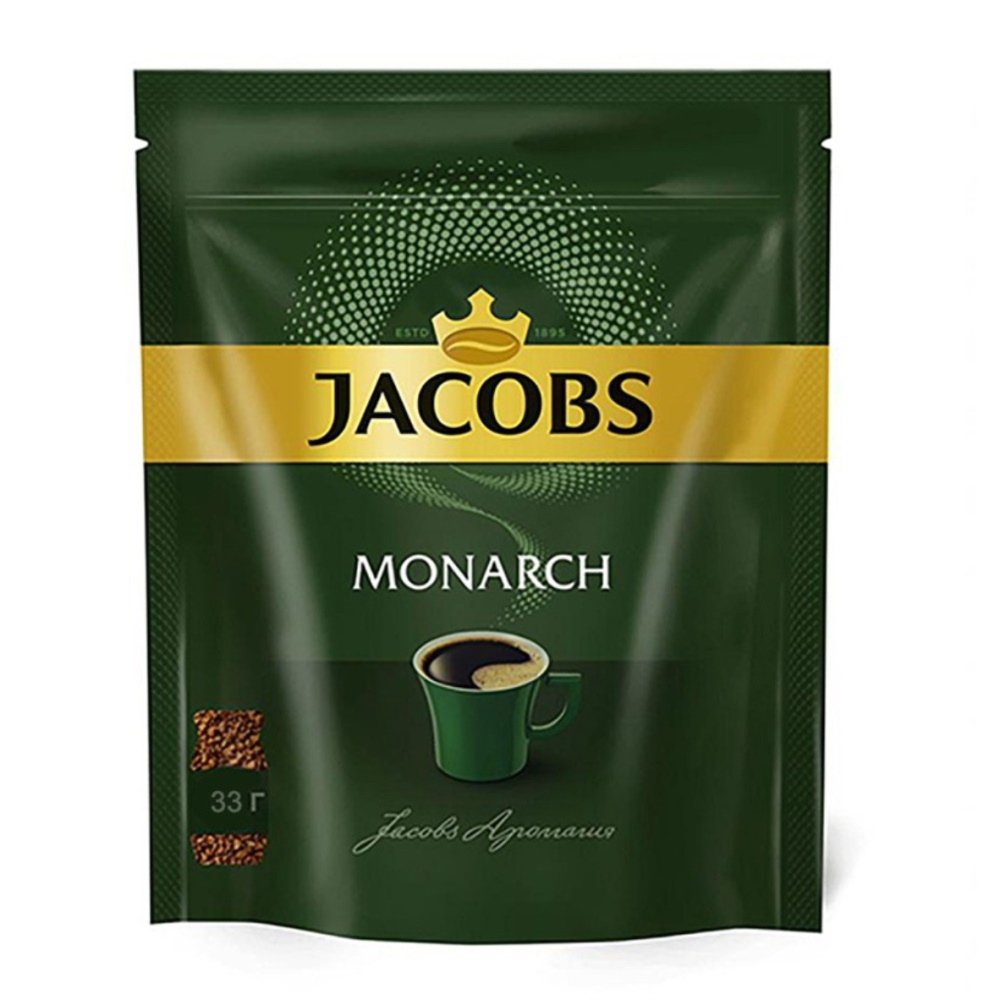 Кофе Jacobs Monarch растворимый 33 г