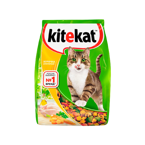 Корм сухой Kitekat Курочка аппетитная для кошек 350 г