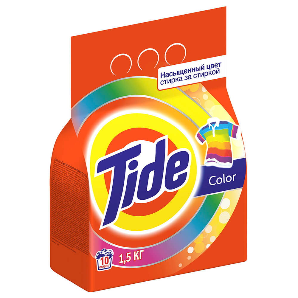 Стиральный порошок автомат Tide Color 1,5 кг