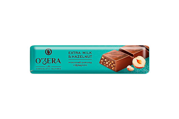 Шоколад O’Zera Extra Milk&Hazelnut 45 г
