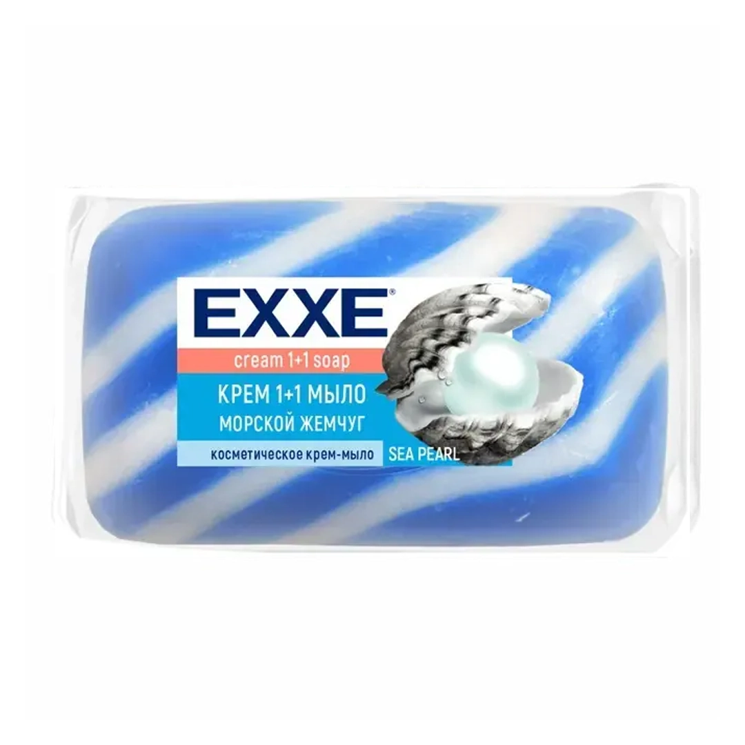 Крем мыло Exxe Морской Жемчуг 1+1 90г
