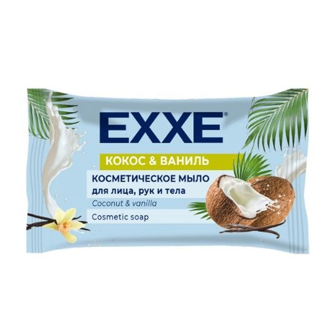 Крем мыло Exxe Кокос и Ваниль 75г