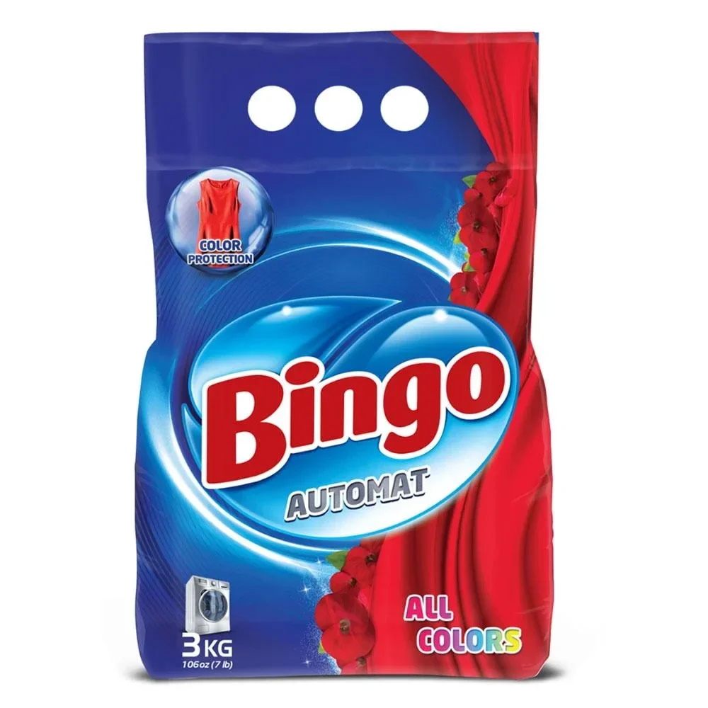 Стиральный порошок автомат Bingo All Colors 3 кг