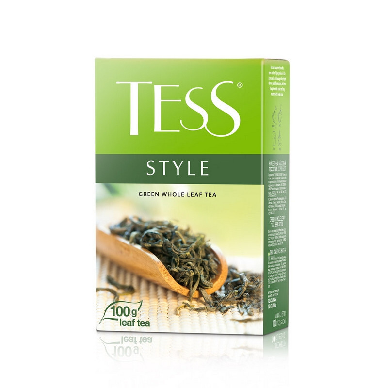 Чай зеленый листовой Tess Style 100 г