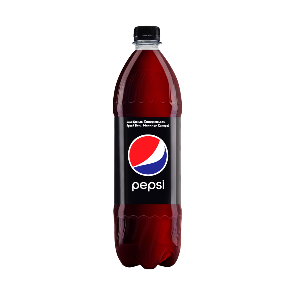Напиток Pepsi Black газированный без сахара 1 л