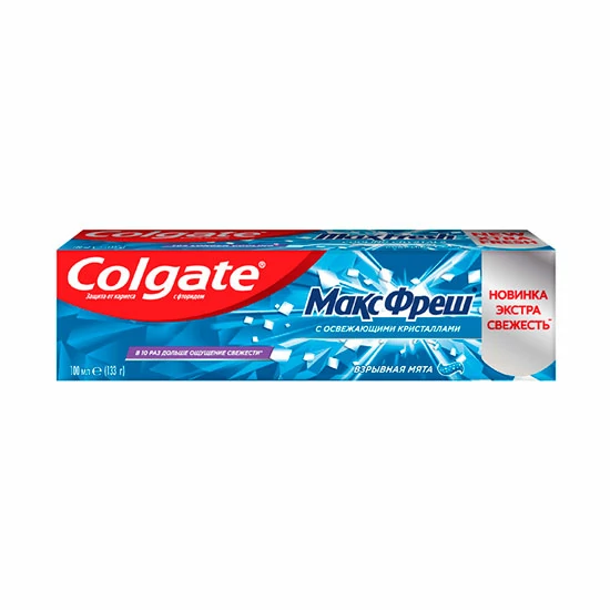 Зубная паста освежающая Colgate Макс Фреш Взрывная мята гель 100 мл