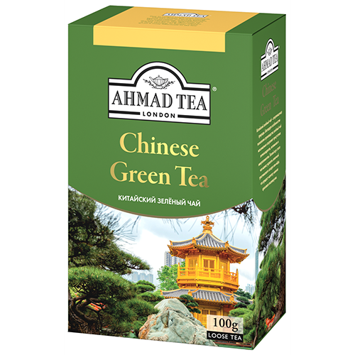Чай зеленый Ahmad Tea листовой Chinese Green Tea Китайский 100 г