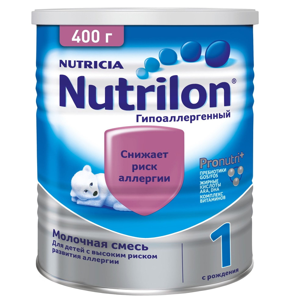 Смесь молочная Nutrilon 1 гипоаллергенная 400 г с 0 месяцев