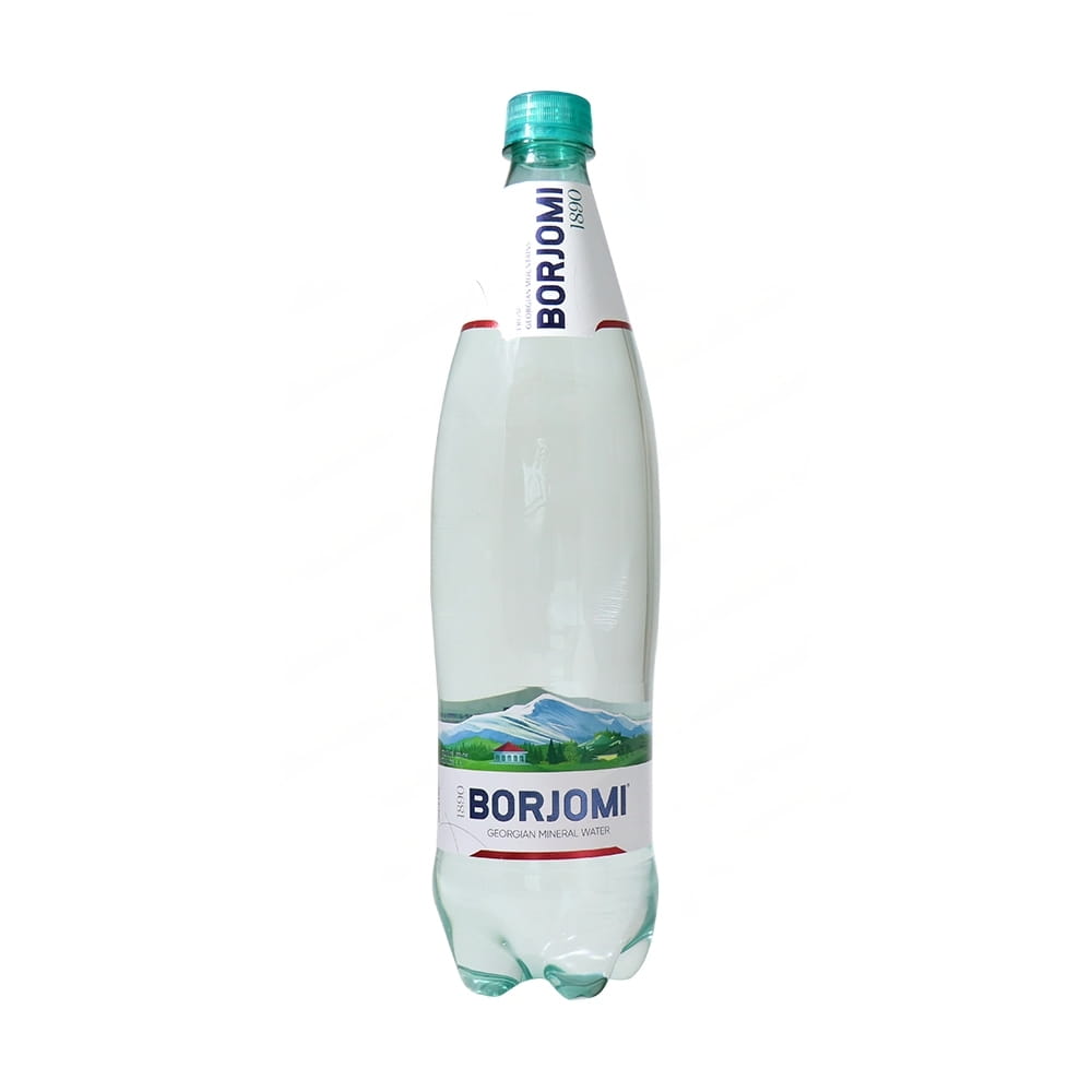 Минеральная вода газированная Borjomi 1 л