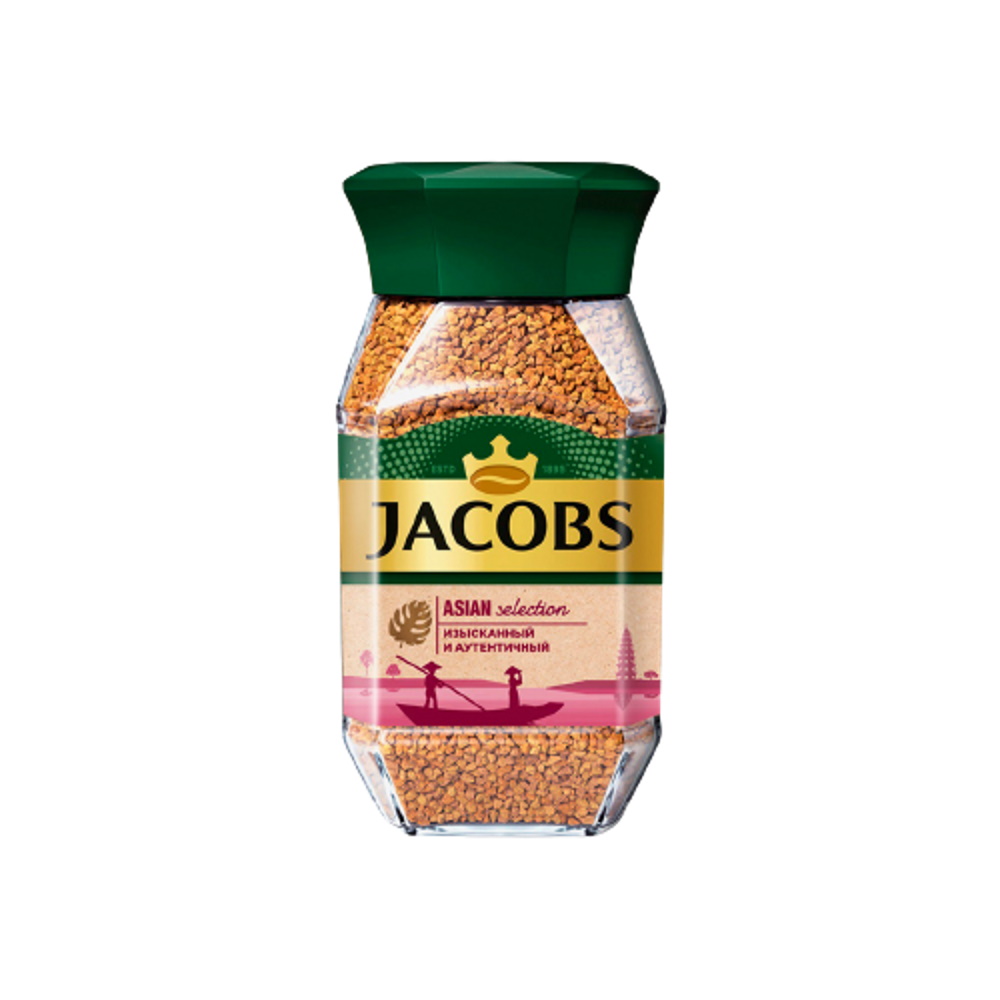 Кофе Jacobs Asian Selection растворимый сублимированный 90 г