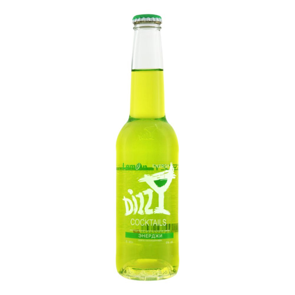 Энергетический напиток Dizzy Энерджи lemon 0,33 л