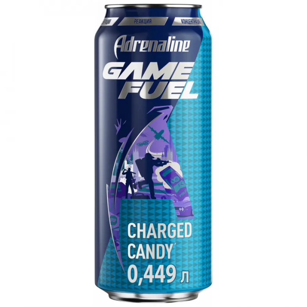 Энергетический напиток Adrenaline Game Fuel 0,45 л ж