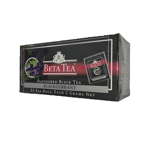 Чай Beta с черной смородиной 25 пакетиков