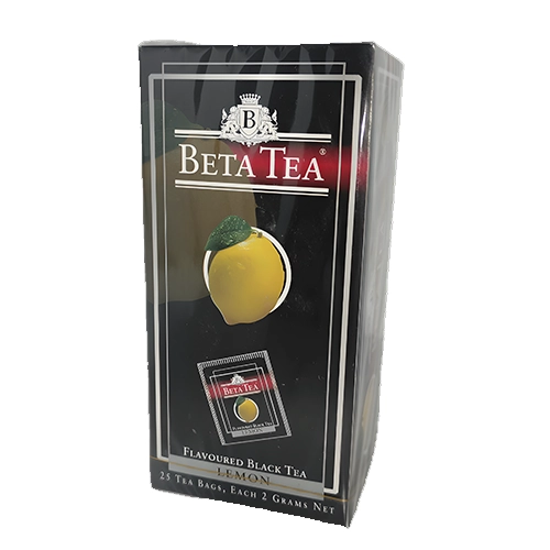 Чай Beta со вкусом лимона 25 пакетиков
