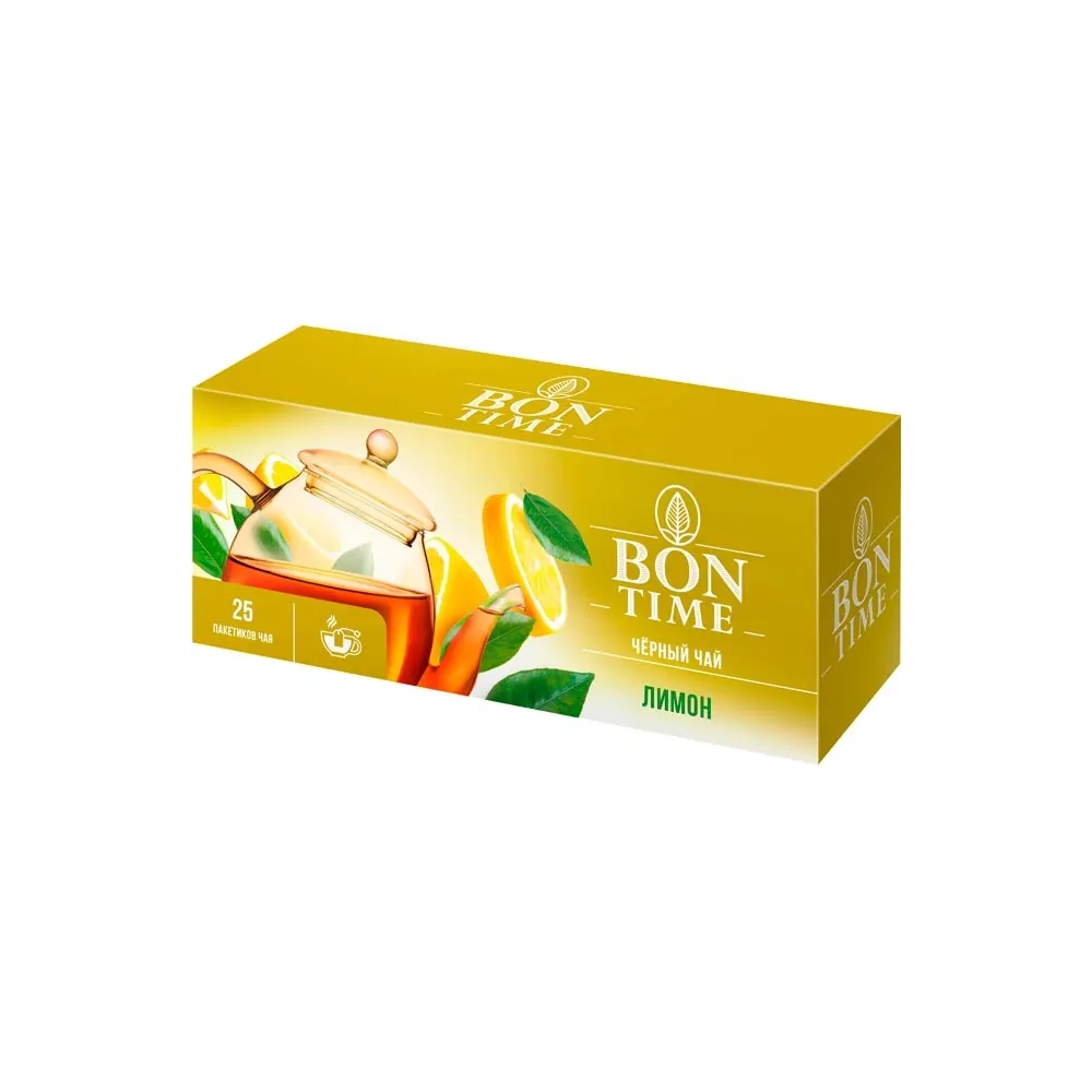 Чай Bontime Лимон 25 пакетиков 37,5 гр