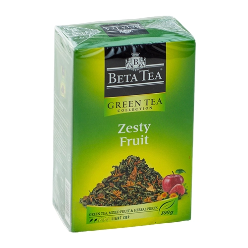 Чай зеленый Beta Пикантные фрукты 100 г
