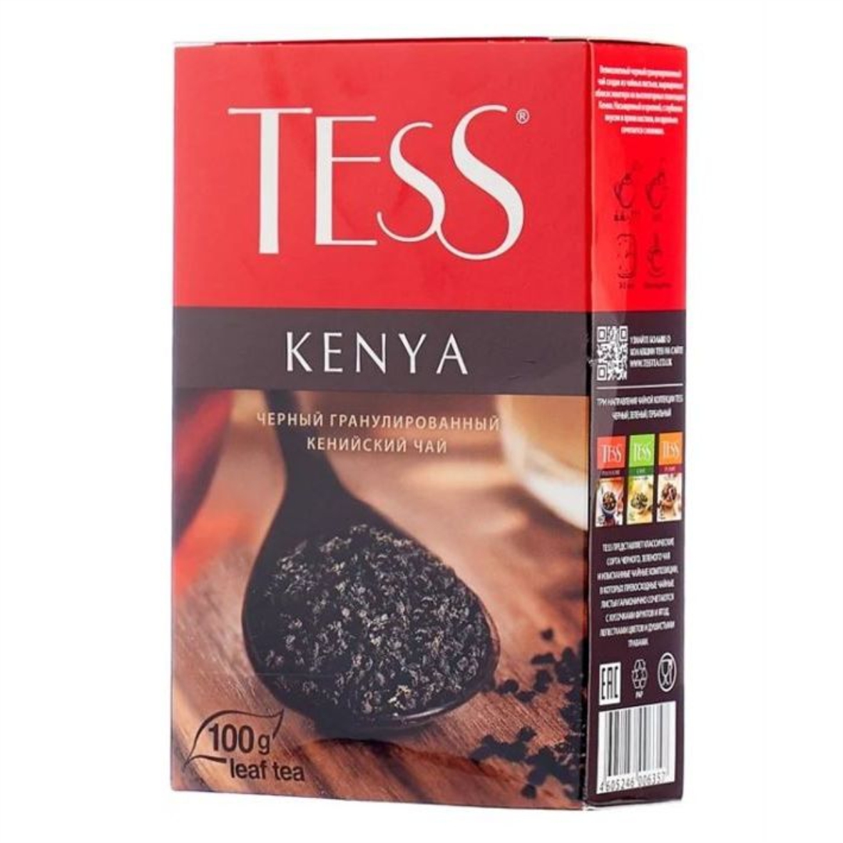 Чай черный гранулированный Tess Kenya 100 г