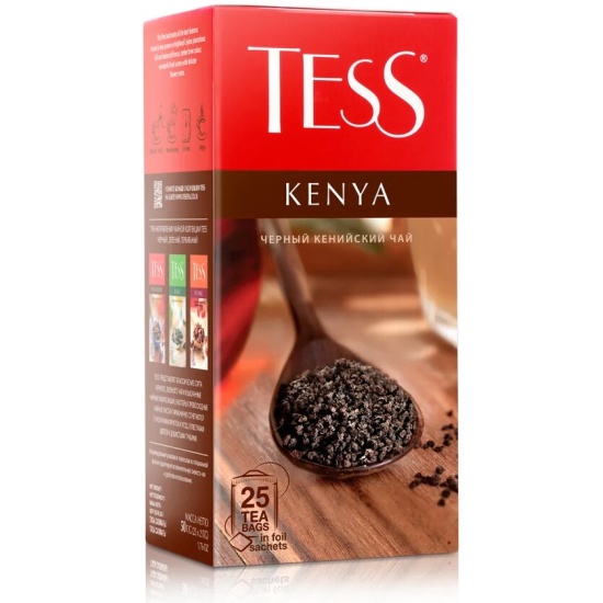 Чай черный Tess Kenya 25 пакетиков