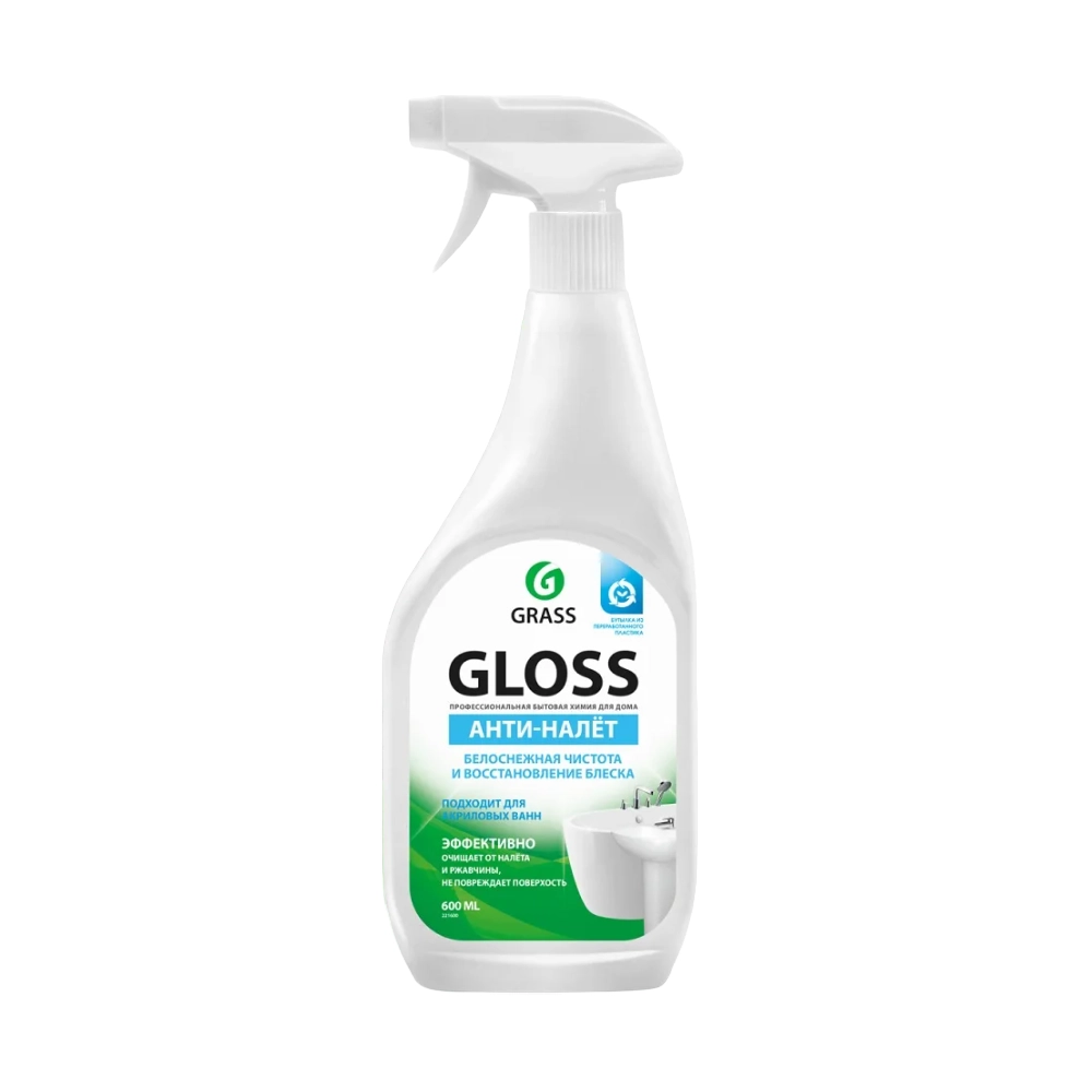 Чистящее средство для ванной комнаты Анти-Налёт Gloss 600мл