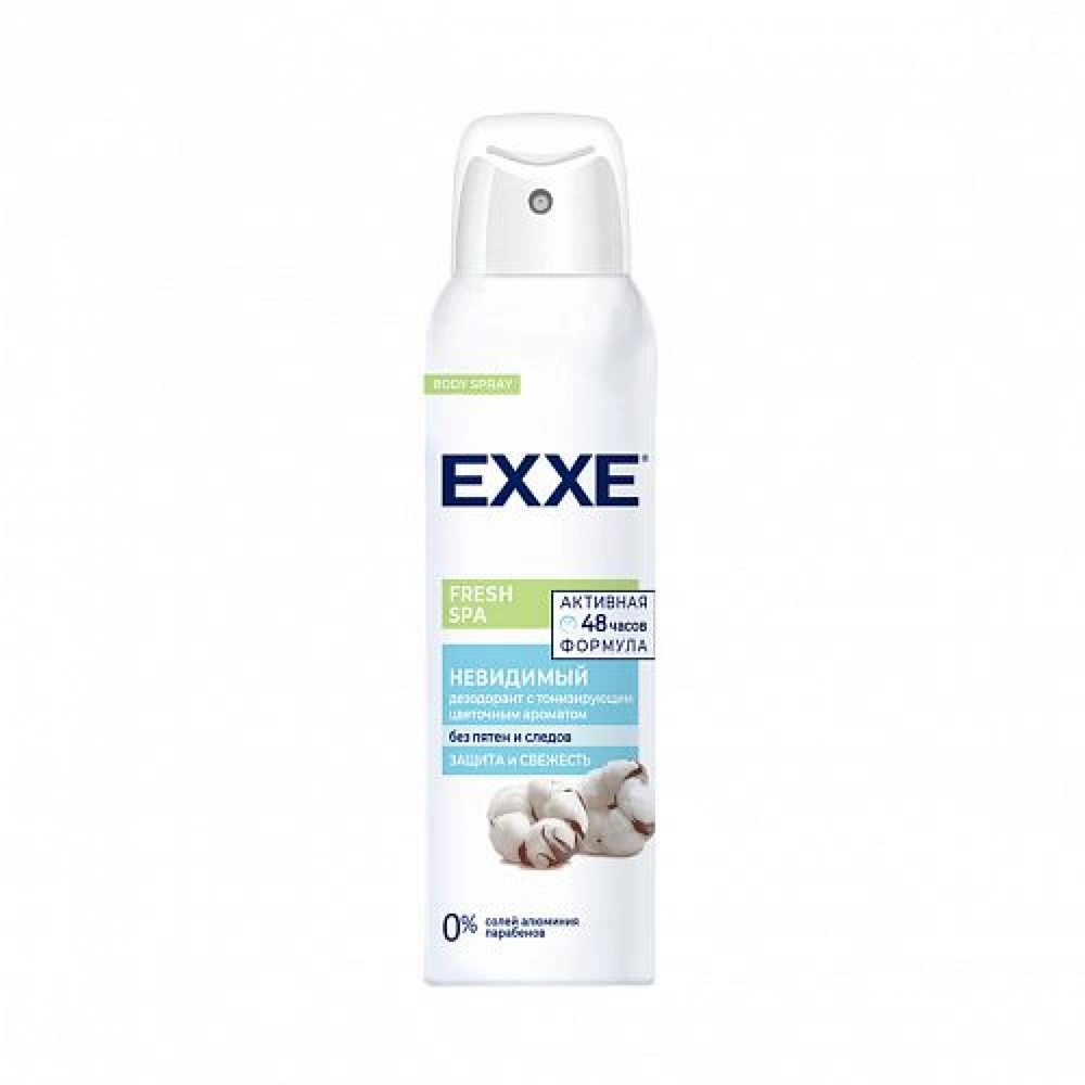 Дезодорант Exxe невидимый fresh spa 150 мл