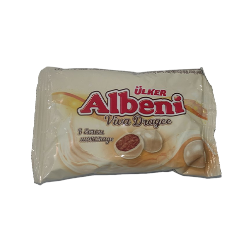 Albeni Tane Tane белым шоколадом с вкусом карамели 37 г