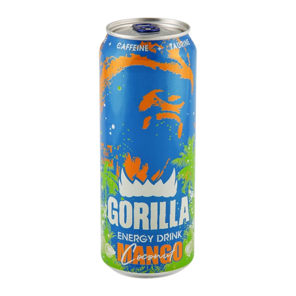 Энергетический напиток Garilla манго и кокос 0.45 ж/б