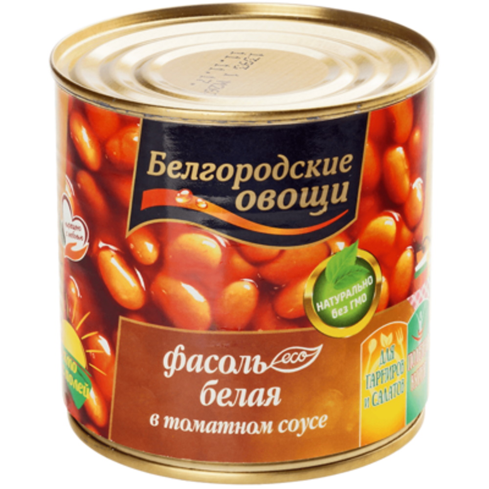 Фасоль белая в томате Белгородские овощи 400 г