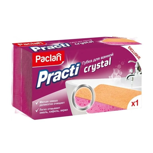 Губка Paclan Practi для ванной Crystal 1 шт