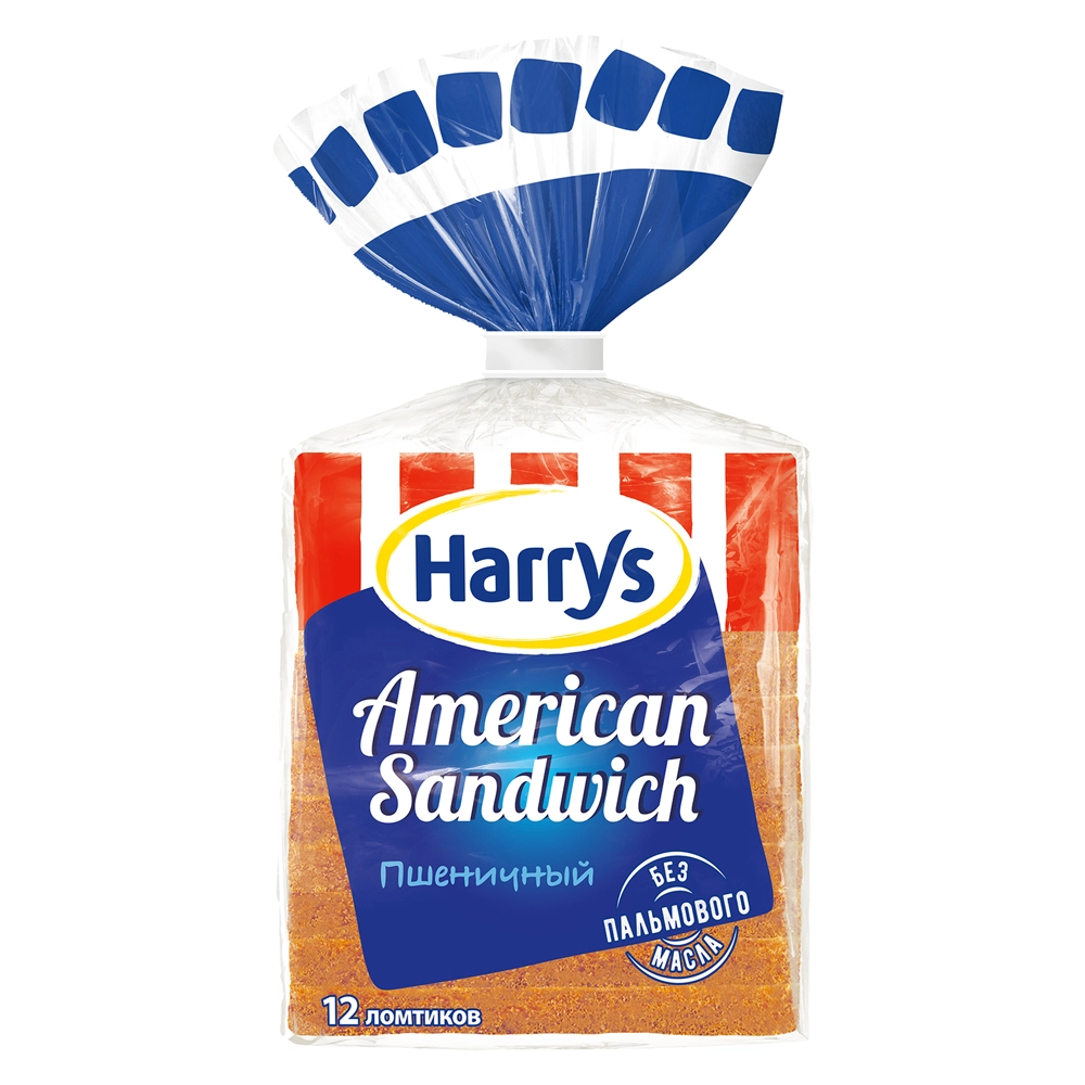 Хлеб Harry’s American Sandwich Сандвичный пшеничный 470 г