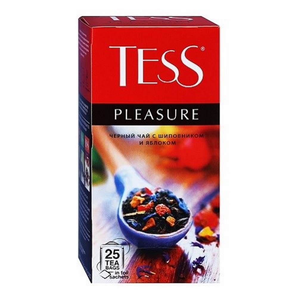 Чай черный Tess Pleasure 25 пакетиков