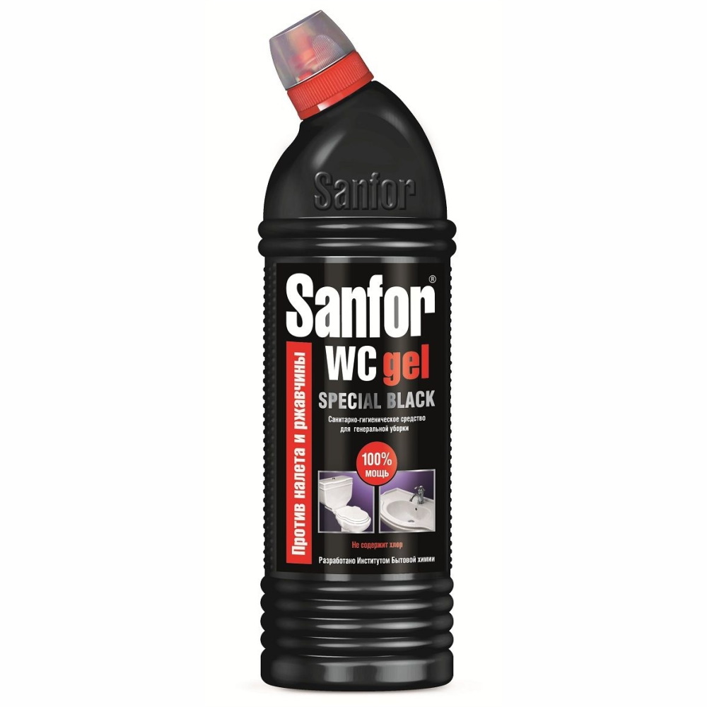 Средство санитарно-гигиеническое Sanfor WC Special Black 750 мл