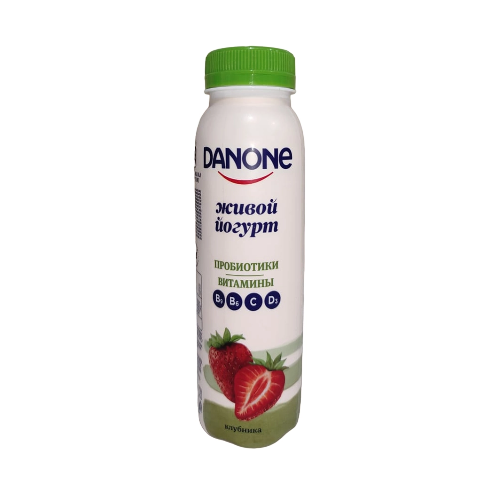 Йогурт питьевой Danone Клубника 270 г