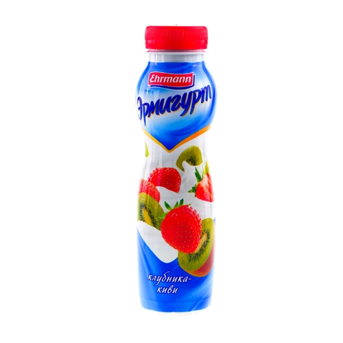 Йогурт питьевой с клубникой и киви Эрмигурт 1,2% 290г
