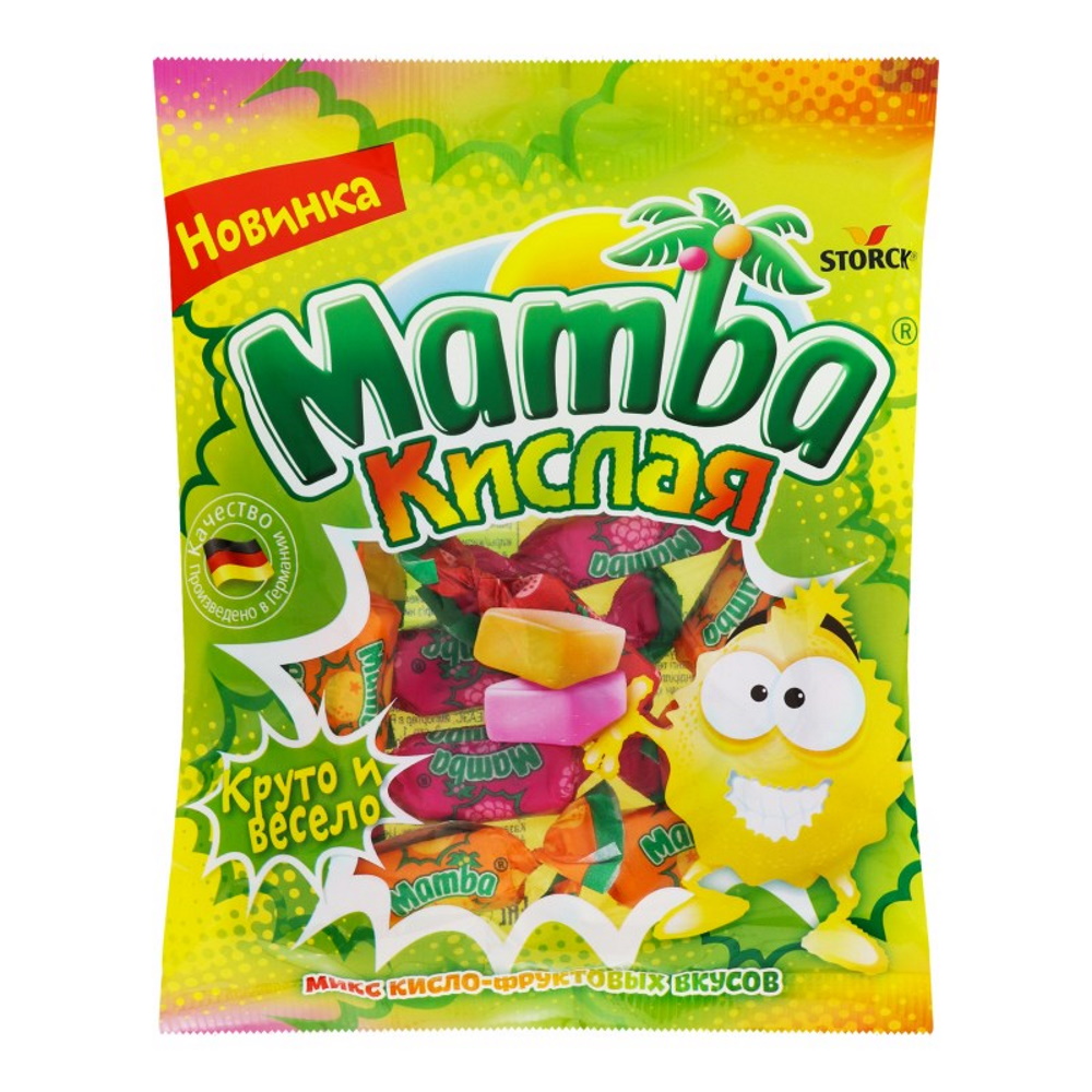 Жевательные конфеты Mamba кислая 70 г