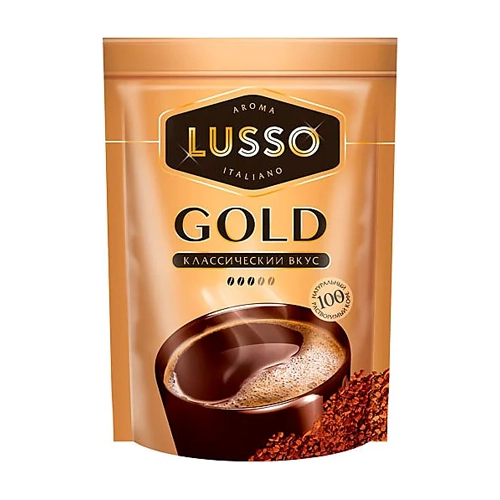 Кофе Gold растворимый «LUSSO» 40 г