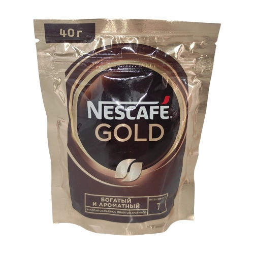 Кофе Nescafe Gold растворимый 40 г
