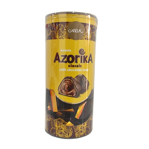 Конфеты Azorika шоколадные (тубус) 225 гр