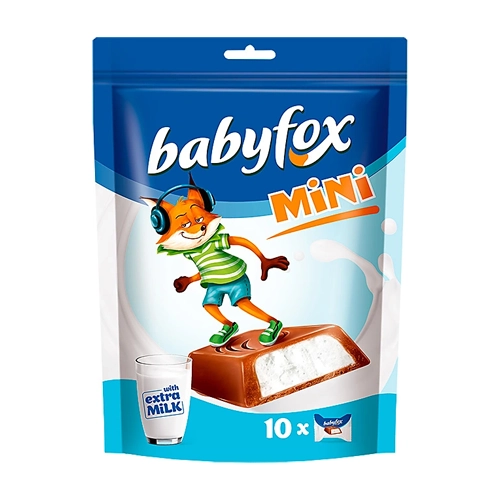 Конфеты mini Babyfox с молочной начинкой 120 г