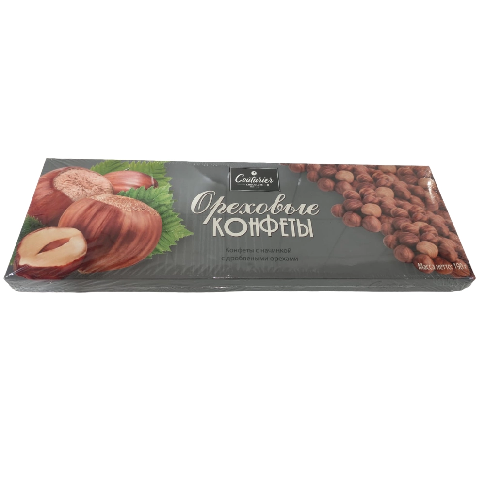 Конфеты шоколадно ореховые Couturier 190 г