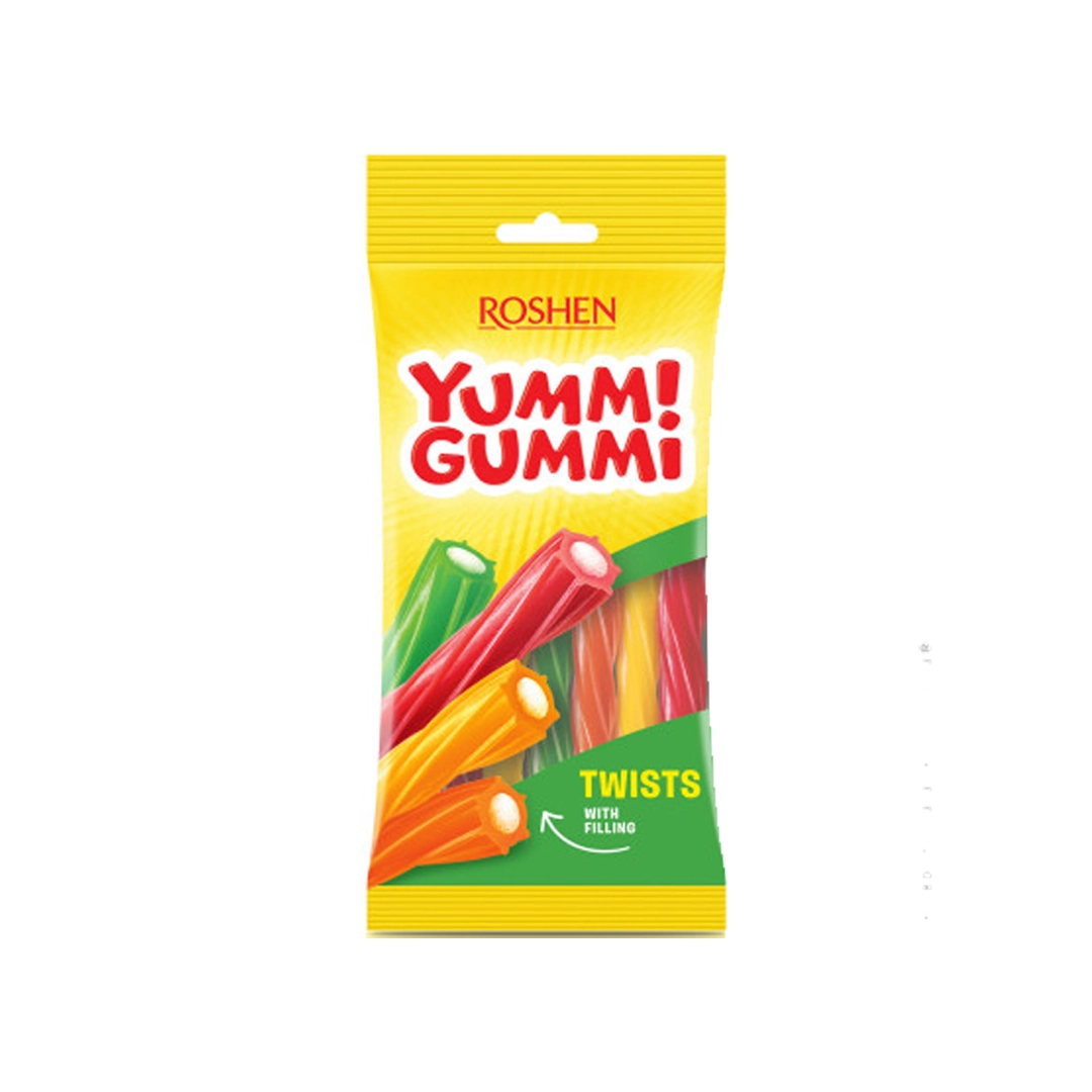 Конфеты желейные Yummi Gummi Twists 70 г