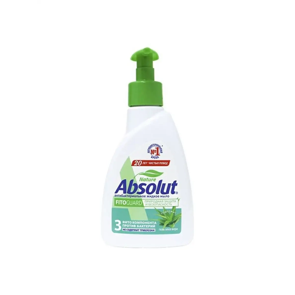 Крем-мыло жидкое Absolut FitoGuard антибактериальное с алоэ 250 мл