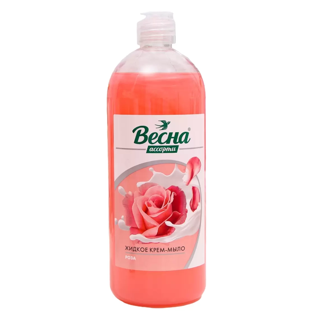 Крем-мыло жидкое Весна Ассорти роза 850 г