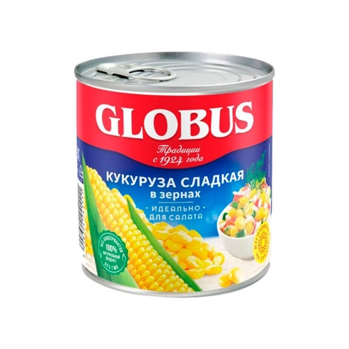 Кукуруза Globus 425 мл